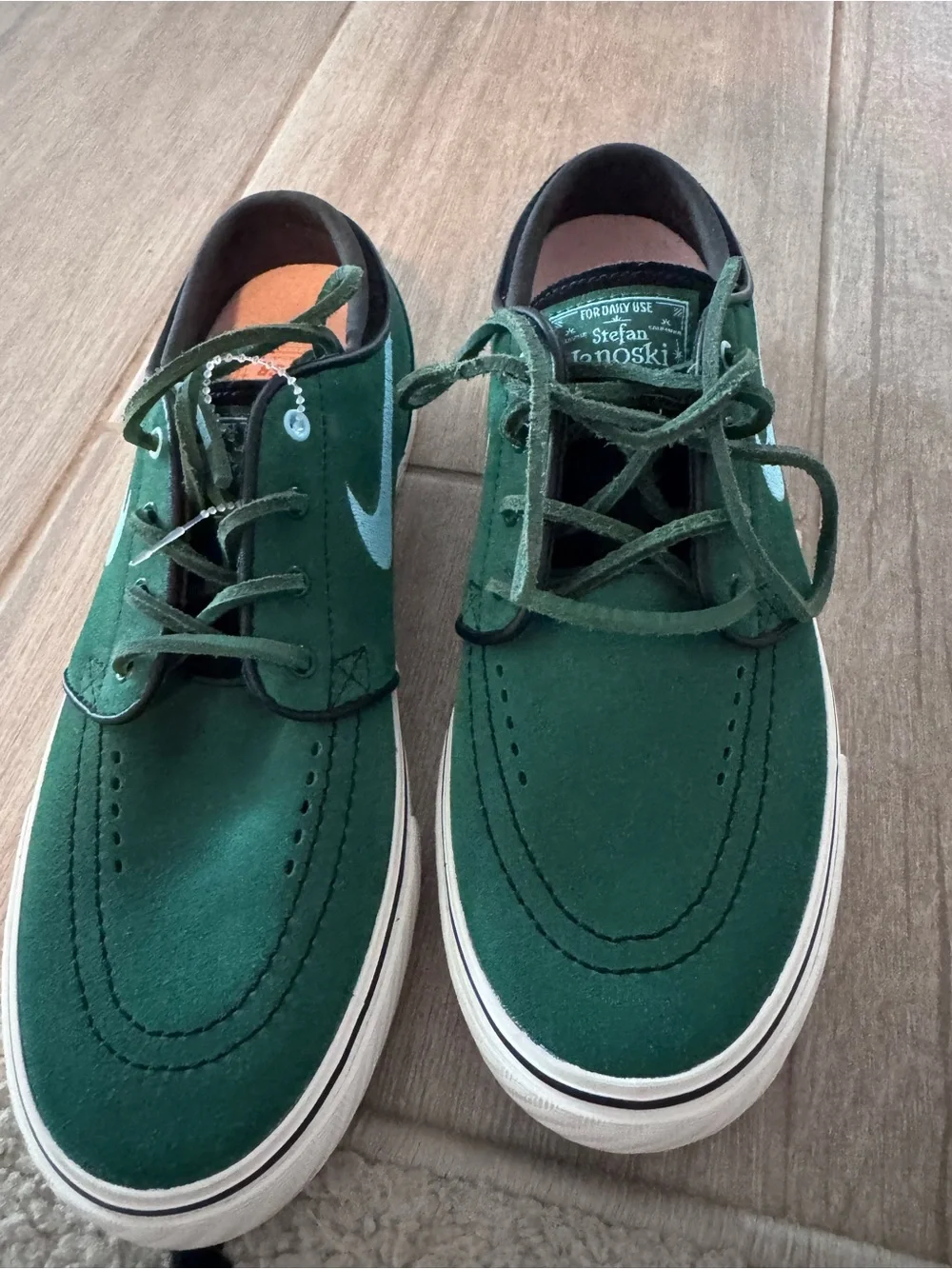 Nike SB Zoom Janoski OG+ in Gorge Green/Copa-Action Blue